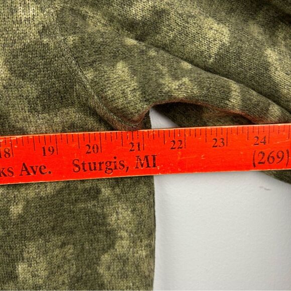 The North Face Sherpa Lined Sweater Knit 1/4 zip Fleece Pullover Jacket Men’s M - Picture 10 of 14